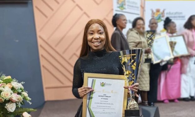 Mzinoni high school celebrates Ms Mahlaba’s outstanding Achievement