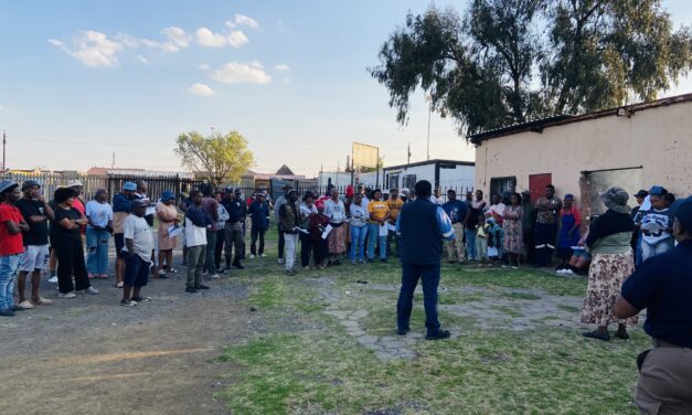 GMM CONDUCTS IDP CONSULTATIONS IN KINROSS WARD 16
