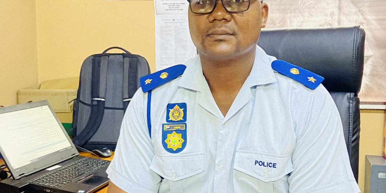 Lt. Colonel Lebepe bids goodbye to Kinross community 