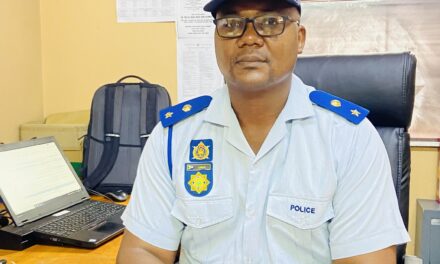Lt. Colonel Lebepe bids goodbye to Kinross community 