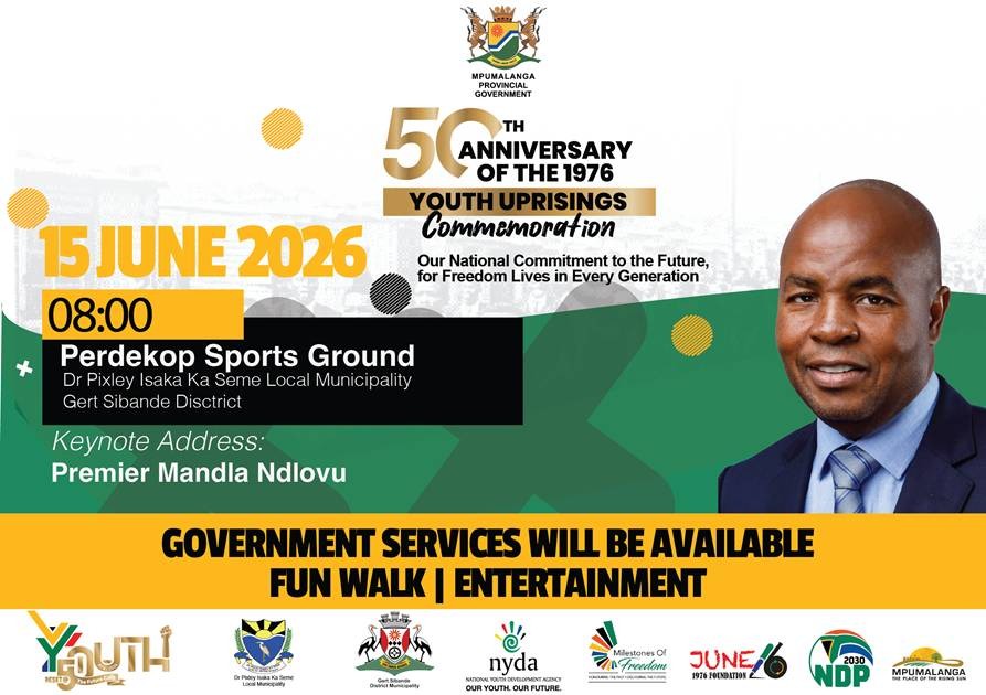 Mpumalanga Province hosts Youth Day at Perdekop Sports Ground